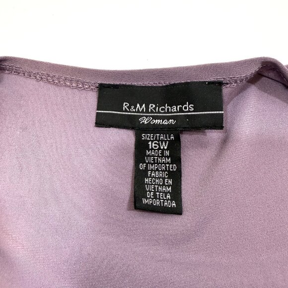 R&M Richards Cocktail Jacket Dress Women's Plus Size 16 - Picture 15 of 16